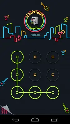 AppLock Theme Nightclub android App screenshot 0